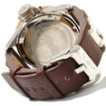 thumbnail image 3 of Invicta Men's 10473 Russian Diver Lefty Rose Gold Accents Dark Grey Dial Brown Leather Strap Watch, 3 of 4