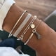 thumbnail image 2 of Juego de 4 pulseras boho para mujer con forma geométrica y borlas, brazaletes y pulseras, conjunto de joyas para mujer y niña, 2 of 6