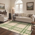 thumbnail image 4 of 2x3 Area Rug, Machine Washable Low Pile Rugs, Non Slip Backing for Entryway, Front Door, Bathroom and Kitchen, Color Blocks, Soft, 4 of 6