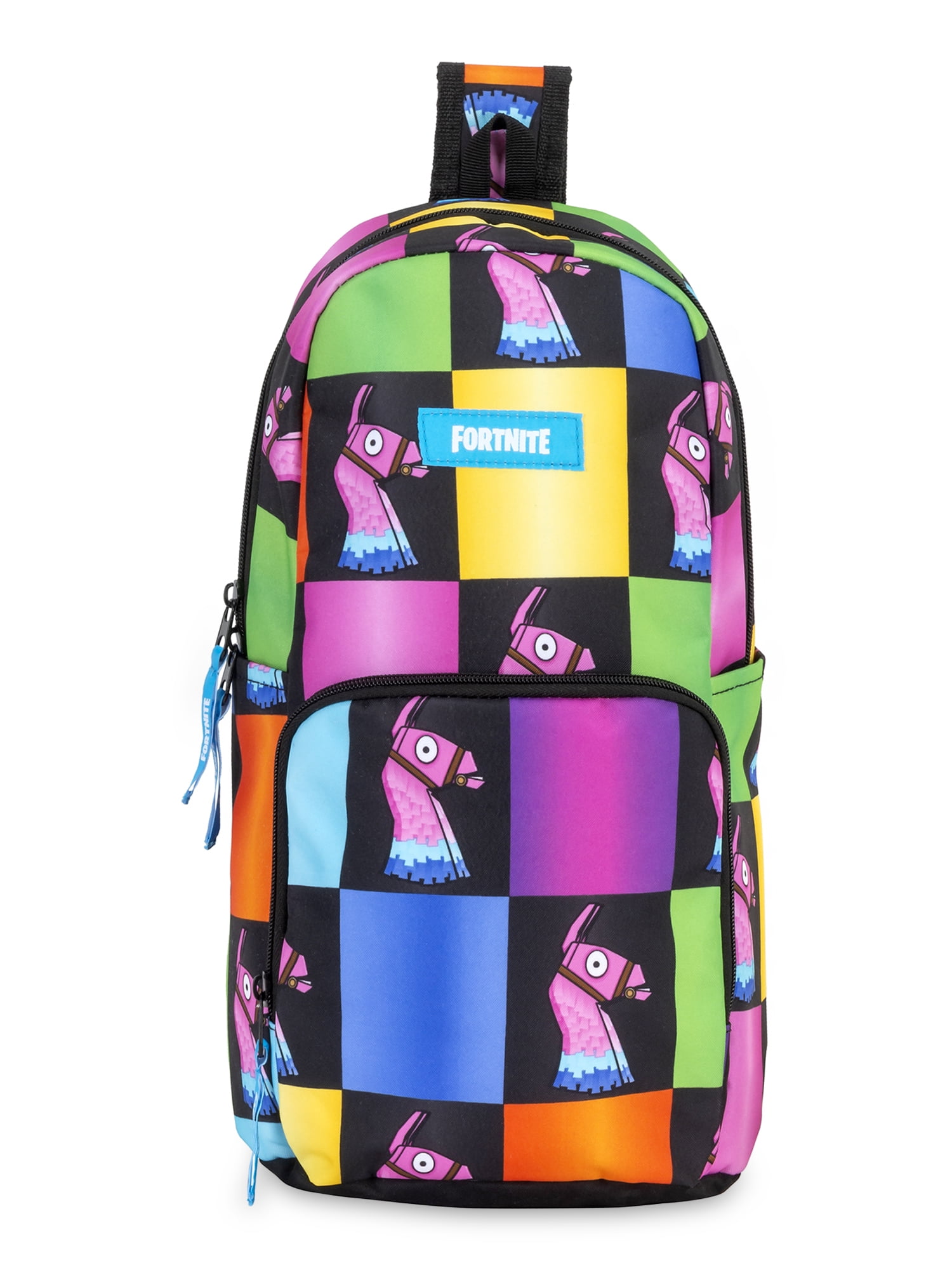 Boys Fortnite MINI Sling Backpack Small Travel Bag Loot Llama Gamer Gift Cute 