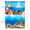3052-A, variant on Aquarium Background Poster Water Plants 3D Coral Fish Tank Background Picture Double Sides Fish Tank Stickers 10 20 Gallon Tank