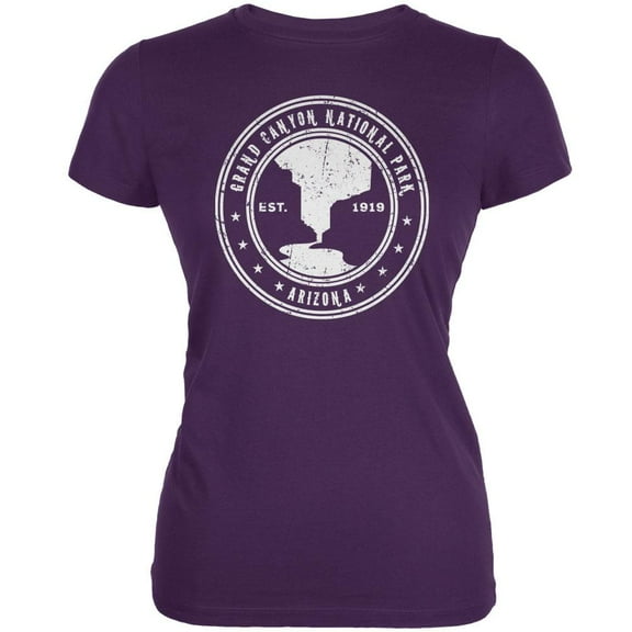 Grand Canyon National Park Purple Juniors Soft T-Shirt - 2X-Large