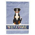 thumbnail image 1 of Carolines Treasures BB5619CHF Entlebucher Welcome Flag Canvas House Size, 1 of 4