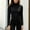 Black, variant on Women's Wool Blend Turtleneck Business Sweater Soft & Anti-Pilling, Long Sleeve Pullover, Office Work, Fall Winter Basic Layering Top for Women White M