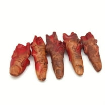 5Pcs Halloween Decoration Fingers, Realistic Fake Fingers for Halloween Scene Layout and Decoration Props, Halloween Decor Accessories