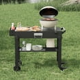thumbnail image 5 of Grill Cart for Blackstone Griddle, Portable Outdoor Grill Table, Foldable Cart Table with Wheels，Griddle Stand Fit 17 Inch Or 22 Inch, 5 of 6