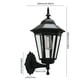 thumbnail image 3 of Nueva lámpara solar de estilo europeo para exteriores, lámpara de patio con luz automática, lámpara de pared con filamento de tungsteno cálido e inducción del cuerpo humano., 3 of 7