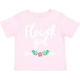 thumbnail image 3 of Inktastic Flower Girl with Arrow and Flowers Girls Toddler T-Shirt, 3 of 5