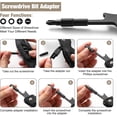 thumbnail image 5 of Stocking Stuffers for Adults Men - Gifts for Dad from Daughter Wife, 22 in 1 Hardened Stainless Steel Camping Multitool Hammer Hatchet, Upgrad Portable Camp Axe Screwdriver Set with Nylon Sheath, 5 of 7