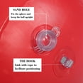 thumbnail image 3 of Inflatable Dive Buoy with PVC Flag, Security Signal, Sand Hole, Dive Accessory for Enthusiasts, Easy to Store, Quick Inflates and Deflates, 3 of 7