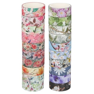 1 Roll Stationery Stickers Washi Paper Self-adhesive Long Tape