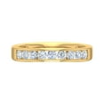 thumbnail image 3 of 1/2 Carat Channel Set Diamond Wedding Band Ring in 14K Yellow Gold (Ring Size 4.75) (SI1-SI2 Clarity), 3 of 4