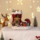 thumbnail image 5 of Resin Boot House Christmas Music Caja LED Light Up Decoraciones Navideñas, 5 of 9