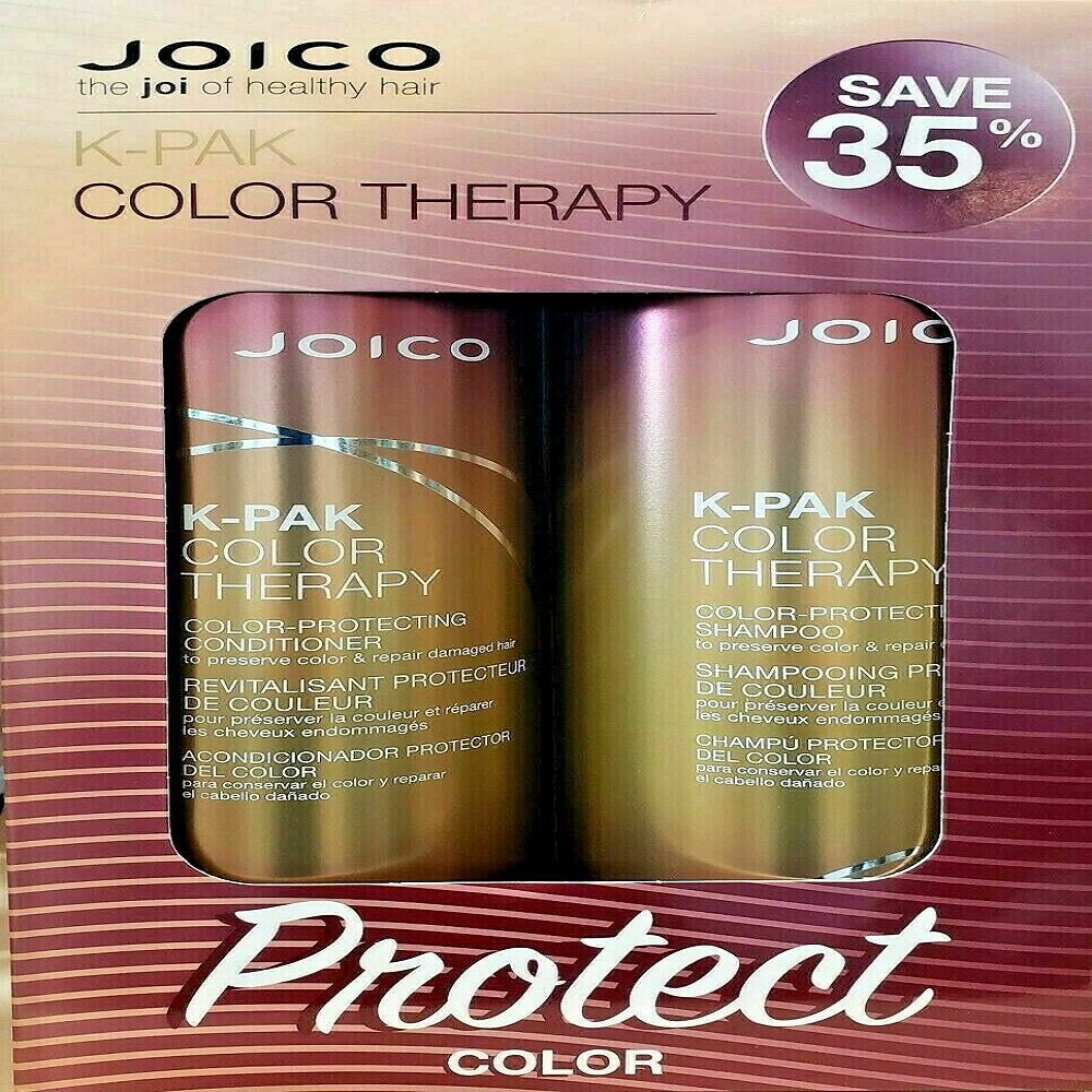 Joico KPak Color Therapy Shampoo & Conditioner 33.8 oz Liter Set
