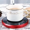 thumbnail image 1 of Insulation Warm Coaster Electric Heated Tea Heater Insulation Red Base, 1 of 2
