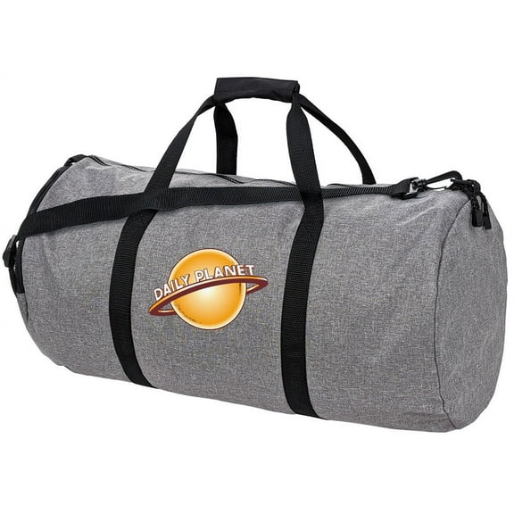Superman Daily Planet Lightweight Duffel Bag for Sports and Gym Packable for Travel