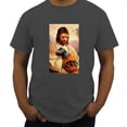 thumbnail image 1 of Camiseta de algodón para hombre camisa de marca de verano Jesús Raptor Jesús raptor tendencia moda Unisex, 1 of 6