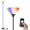 Matte Black RGB, variant on RGB Floor Lamp, Stepless Brightness & Color Temperature