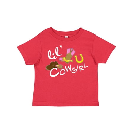 

Inktastic Lil Cowgirl Gift Toddler Toddler Girl T-Shirt
