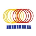 thumbnail image 2 of Kids Exercise Hoops Jumping Game Rings for Sensory Training Physical Fitness Hopscotch, 2 of 7