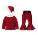 thumbnail image 4 of Disfraz de Navidad para niños y niñas, traje de Papá Noel, disfraces de elfo para niños 80 centímetros, 4 of 9
