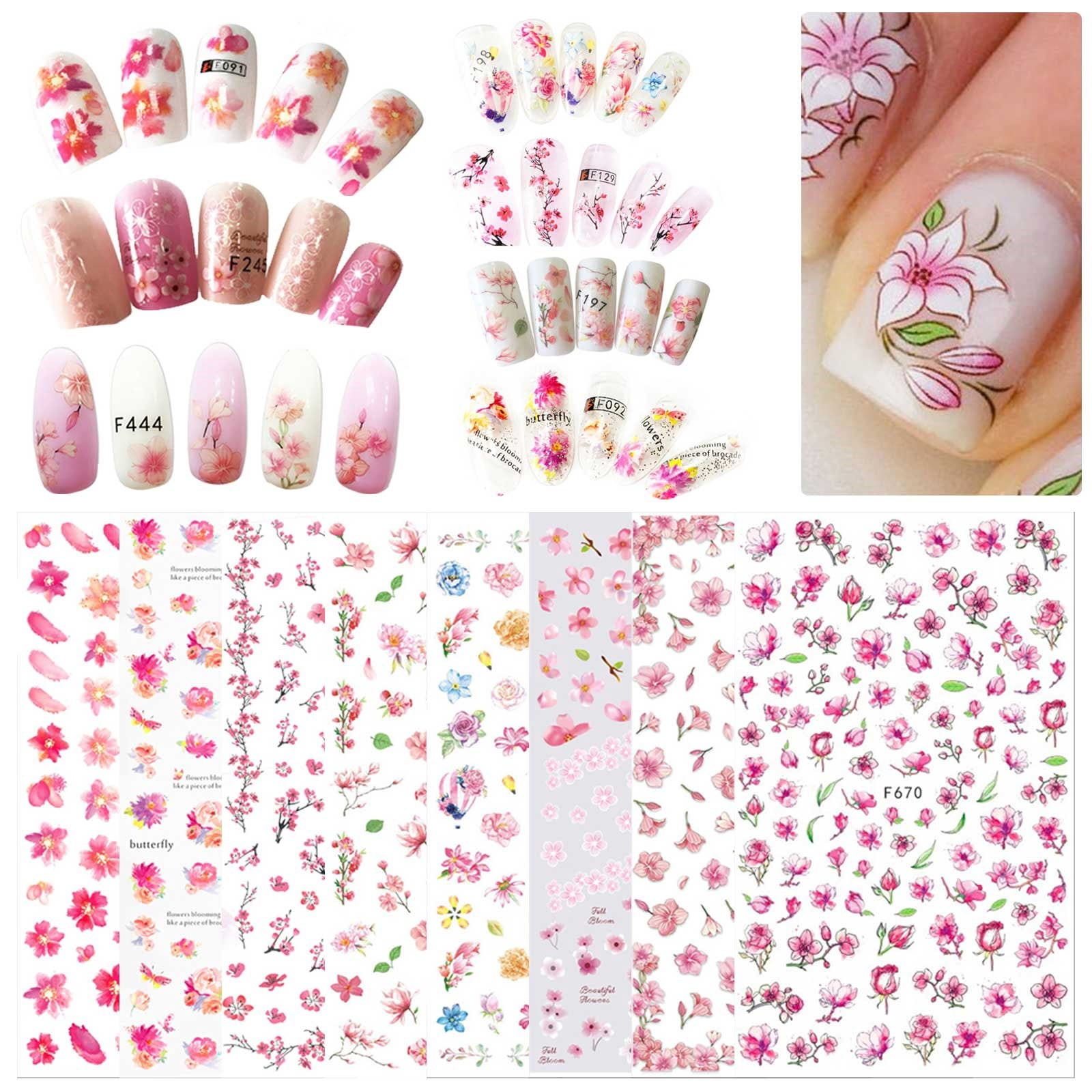 Decal Sticker Nails on Nails Small Hands Nail Stuff Fingernails Opal Stones for Nails Nail Gens Color Street Nail Strip Organizer Color Street Nail Strips Clear as Day Kids Stick on Nails for
