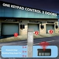 thumbnail image 3 of 877MAX Garage Door Keypad, with 2Pack 893MAX Opener Remote for Since 1993, 3 of 4