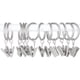 thumbnail image 2 of 30 anillos de cortina con clips, ganchos fuertes para cortinas, ganchos en el soporte de la barra de tensión, ojales de metal de diámetro interior, cortinas decorativas, perchas para ventanas Vhermosa 2034776-2, 2 of 8