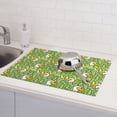 thumbnail image 6 of Yiaed Cartoon Duck Print Highly Absorbent Microfiber Kitchen Counter Mat, Dish Drying Pad for Dishes, Utensils, Pots and Pans, Large 18" x 24", 6 of 7