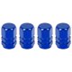 thumbnail image 1 of Tapas de Válvula de neumático Unique Bargains de aluminio Aleación Hexagonal Azul marino, 1 of 1