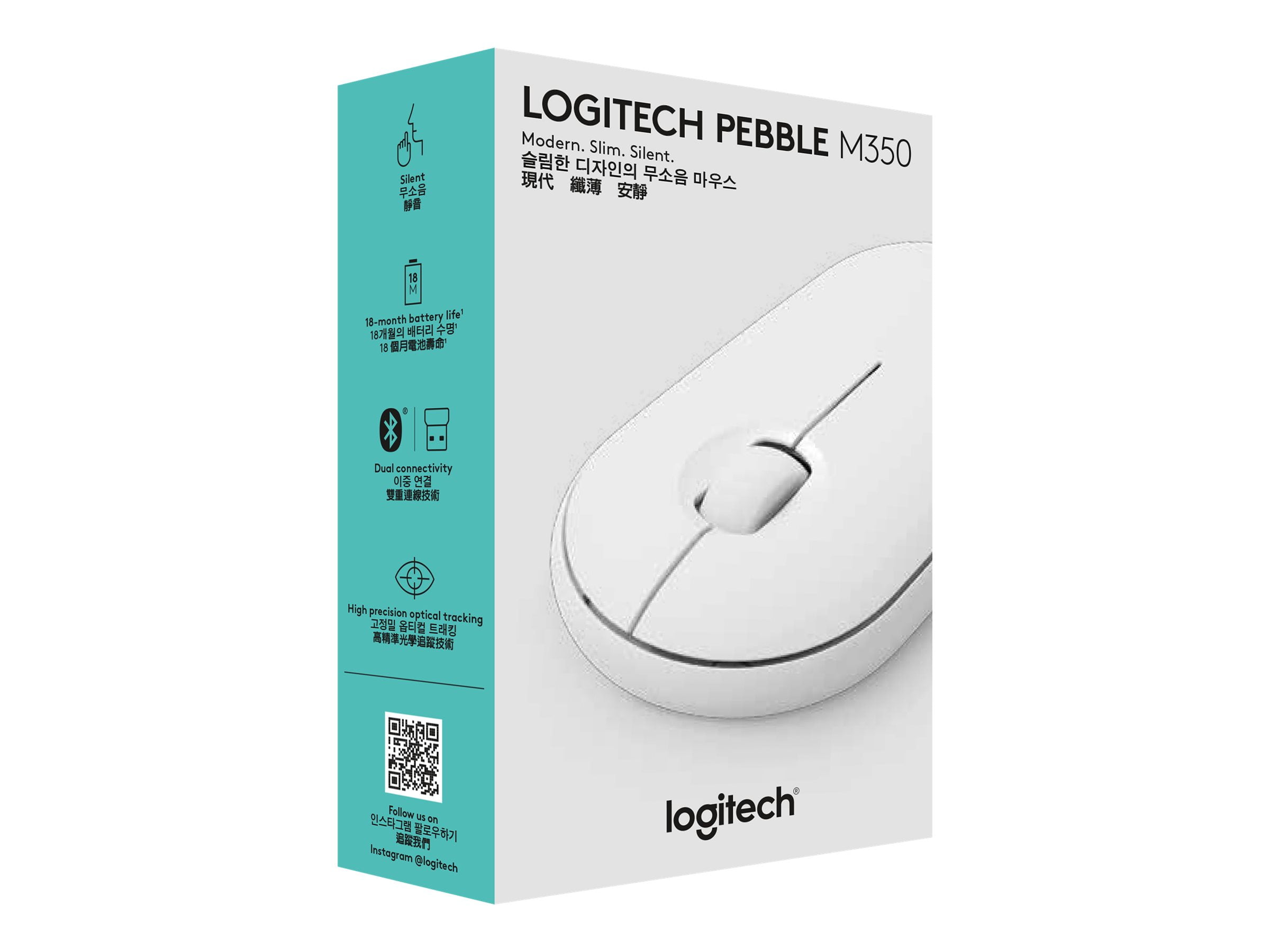 Souris Bluetooth Pebble Mouse 2 M350 - Graphite - LOGITECH à Prix Carrefour