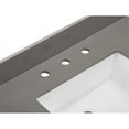 thumbnail image 5 of Altair 31 in. Composite Stone Vanity Top In Concrete Grey with White  Sink, 5 of 7