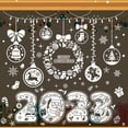 thumbnail image 5 of Jinsinto Xmas Window Clings Decoration, Snow Pattern (4 Sheets), 5 of 5