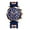 blue, variant on Sports Watches for Men: Analog Quartz Soft Silicone Strap Big Face Functional Calendar Analog Quartz Wristwatch
