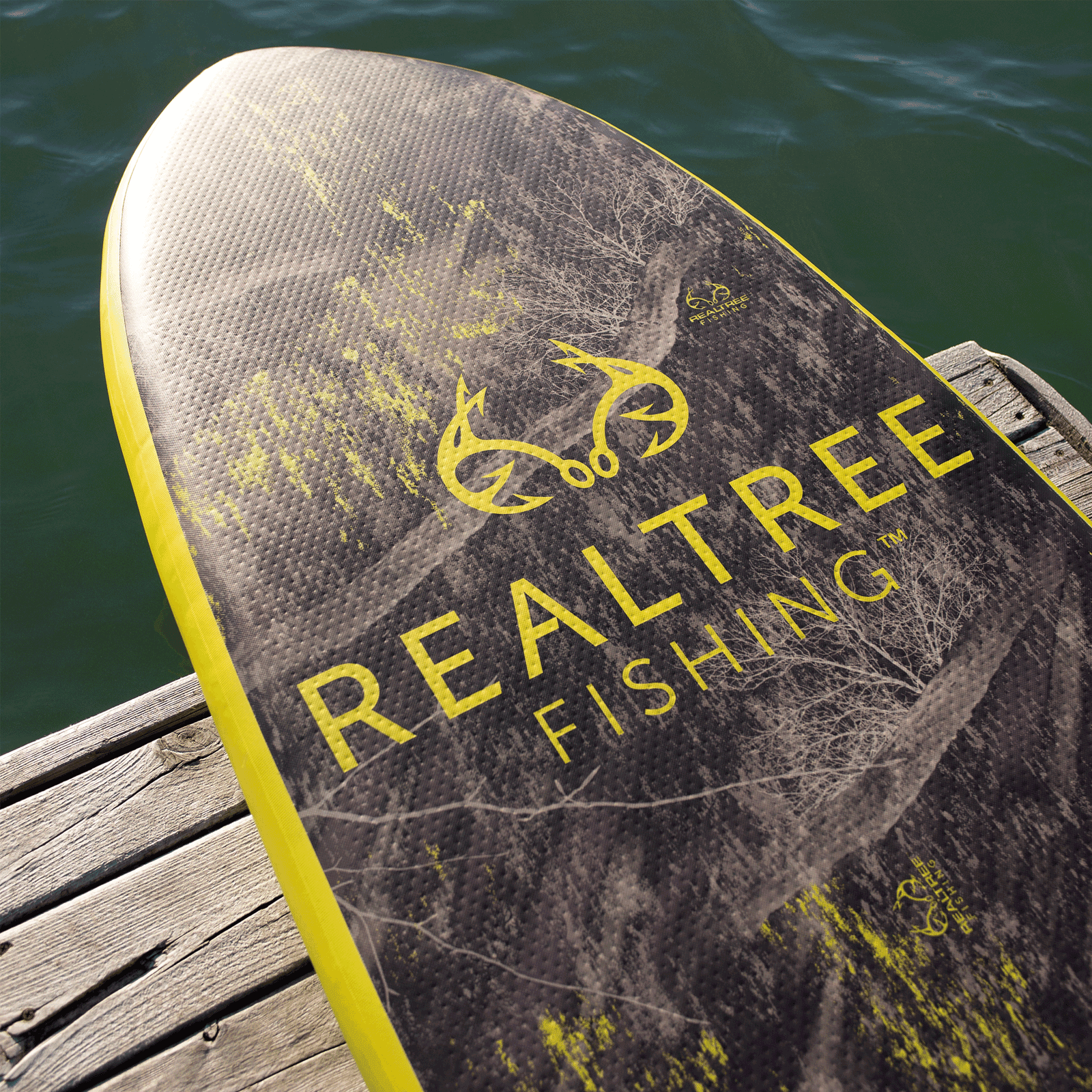 Realtree™ Fishing Hi-Viz Feather Light 10'8" Inflatable Paddle Board