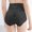 Black, variant on ZZwxWA High Waisted Underwear for Women Seamless Panties Breathable Lace No Show Belly Control Briefs Bikini
