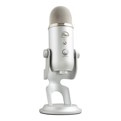 Restored Blue Microphone - Yeti Silver (Refurbished)