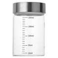 thumbnail image 1 of DFC Bouteilles de Jus en Verre 6 Pack 12 Oz Grand Ouverture avec Couvercles pour Jus Protéiné Smoothie Lait Réutilisable Couvercles en Acier Inoxydable Shaker, 1 of 1
