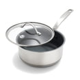 thumbnail image 1 of Cazo GreenPan Treviso 2.1L Acero Inoxidable con Tapa Plata, 1 of 4