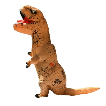 ALEKO Halloween Inflatable Dinosaur Party Costume - Tyrannosaurus Rex - Adult Sized