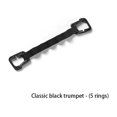 thumbnail image 3 of Maoww Outdoor Camping Hanging Rope with Hook Canopy Ropes Multi-functional Lamp Lanyard Storage Strap for Hiking Backpacking Black Small 5 Rings, 3 of 4