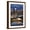Brown Frame, variant on Art.com Charlotte, North Carolina - Skyline at Night Art Print by Lantern Press, 12" x 18"