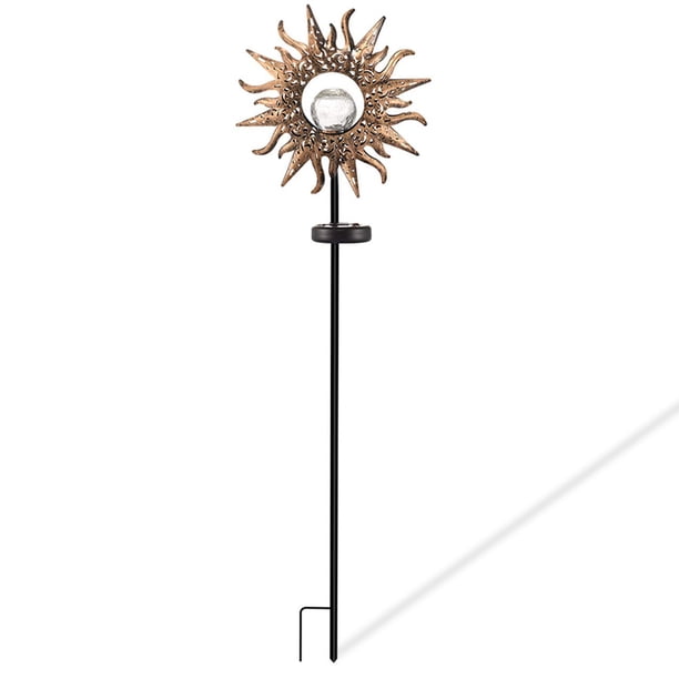 Sun Moon Solar Powered Light Garden Outdoor Courtyard Porche IP55 Impermeable Lámpara Decoración Iluminación Adorno Artículos para el hogar Inevent HA011071-00B