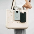 thumbnail image 3 of Silicone Phone Case Wallet Holder Insert Accessory for Beach Bag Keep Phone Handy, Secure Attachment, Durable Construction, Compatible with Large Sized Phones, 3 of 8