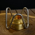 thumbnail image 3 of predolo Stainless Steel Alcohol Burner Support Stable Triangular Structure Alcohol Burner Pot Stand High Temperature Resistant Camping Cookware, 3 of 10