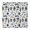 Police And Helicopter, variant on Police and Light Red Pattern Square Fitted Tablecloth with Elastic Edge, Washable Table Cover for Home Kitchen Party and Daily Decor 36in(91cm)