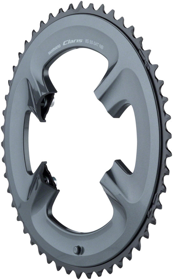 Shimano Claris FC R2000 Chainring 8-speed Grey 50t 110mm for sale online 