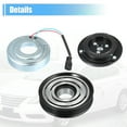 thumbnail image 7 of Unique Bargains AC Compressor Clutch Set Replace for Nissan Rogue 2008-2015 A/C Clutch Repair Assembly Black, 7 of 7