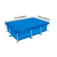 thumbnail image 2 of Rectangle Pool Cover, Inflatable Pool Cover, Pool Cover, Dust And Rain Proof Family Pool Cover(7.2*4.9 ft), 2 of 2