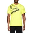 thumbnail image 1 of Reebok Men's and Big Men's Active Short Sleeve Performance Tee, up to Size 3XL, 1 of 5